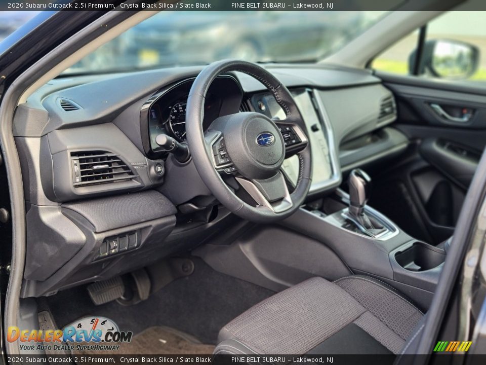 2020 Subaru Outback 2.5i Premium Crystal Black Silica / Slate Black Photo #35