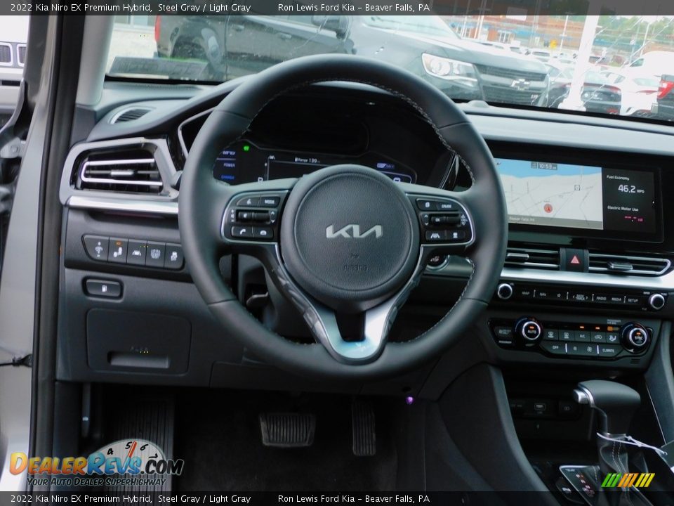 2022 Kia Niro EX Premium Hybrid Steering Wheel Photo #13