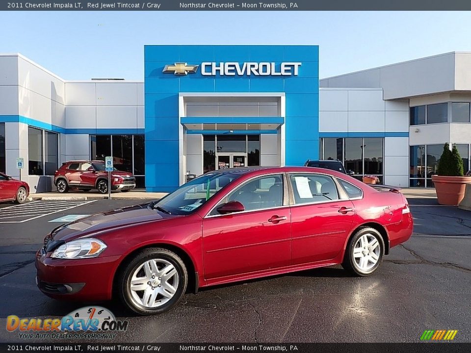 2011 Chevrolet Impala LT Red Jewel Tintcoat / Gray Photo #1