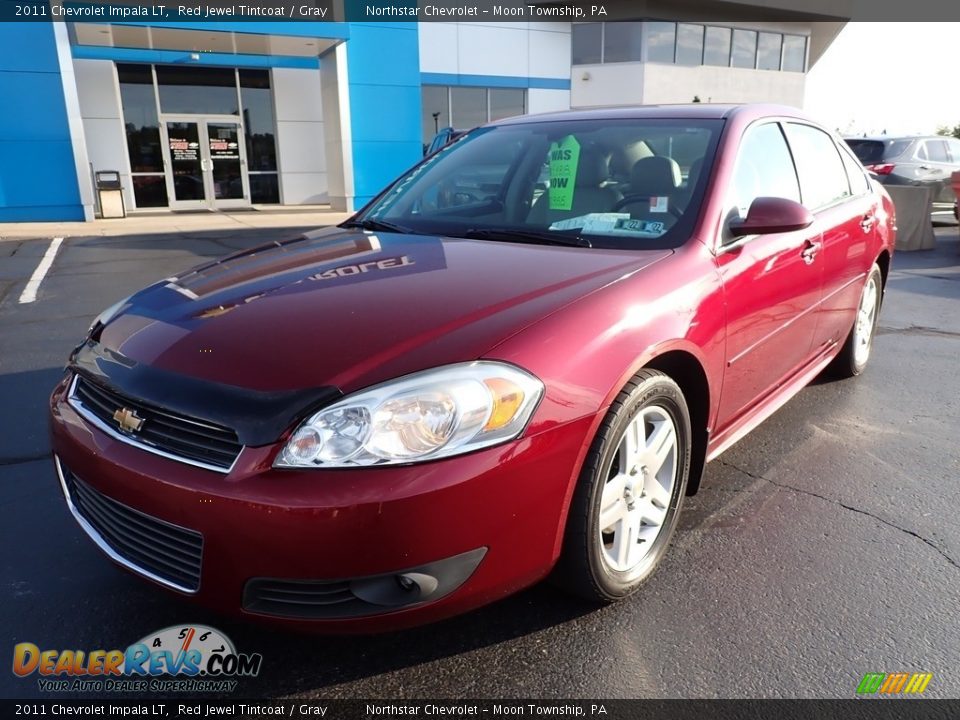 2011 Chevrolet Impala LT Red Jewel Tintcoat / Gray Photo #2