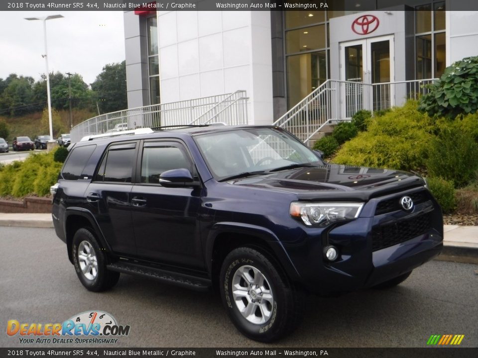 2018 Toyota 4Runner SR5 4x4 Nautical Blue Metallic / Graphite Photo #1