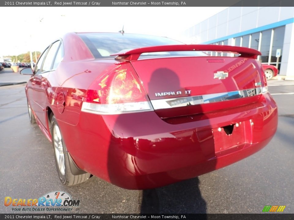 2011 Chevrolet Impala LT Red Jewel Tintcoat / Gray Photo #5