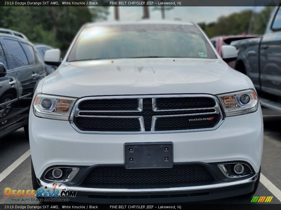 2019 Dodge Durango SXT AWD White Knuckle / Black Photo #2