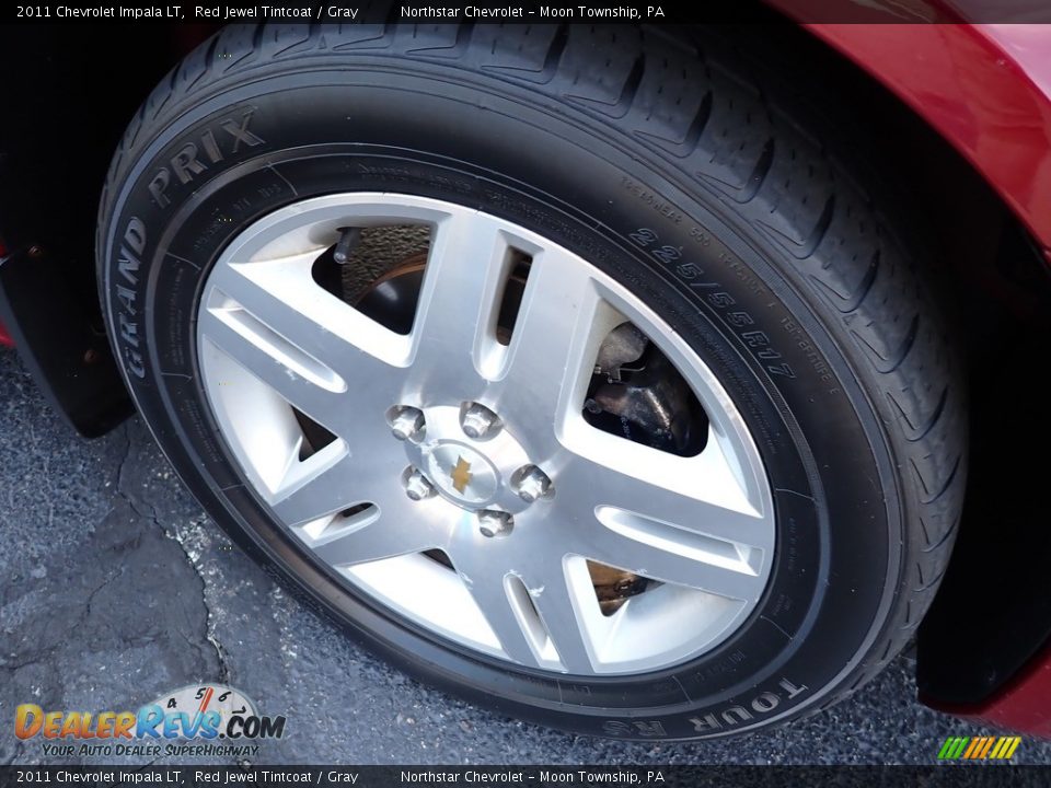 2011 Chevrolet Impala LT Red Jewel Tintcoat / Gray Photo #12