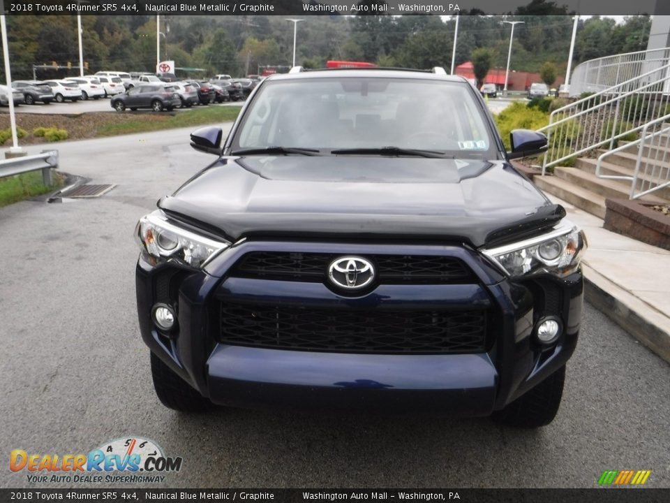 2018 Toyota 4Runner SR5 4x4 Nautical Blue Metallic / Graphite Photo #13