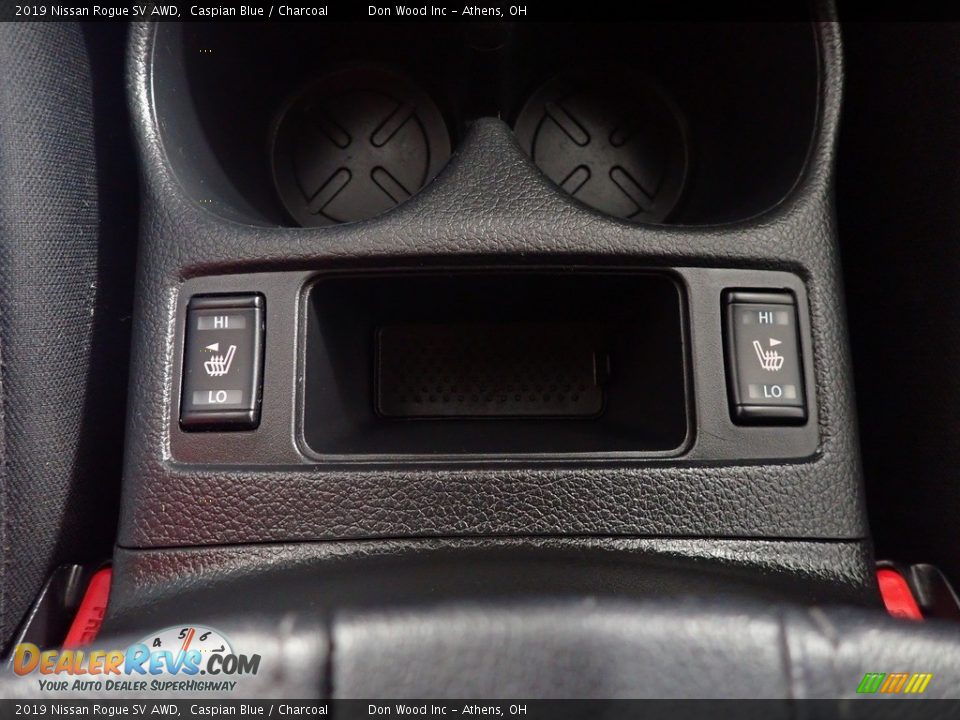 2019 Nissan Rogue SV AWD Caspian Blue / Charcoal Photo #2