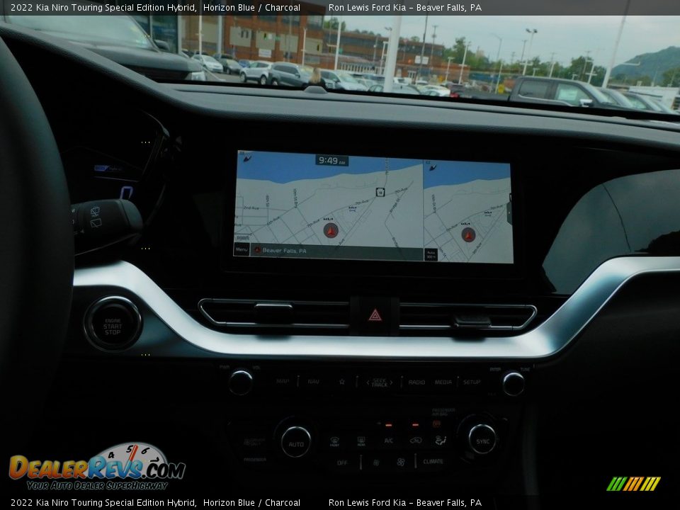 2022 Kia Niro Touring Special Edition Hybrid Horizon Blue / Charcoal Photo #16