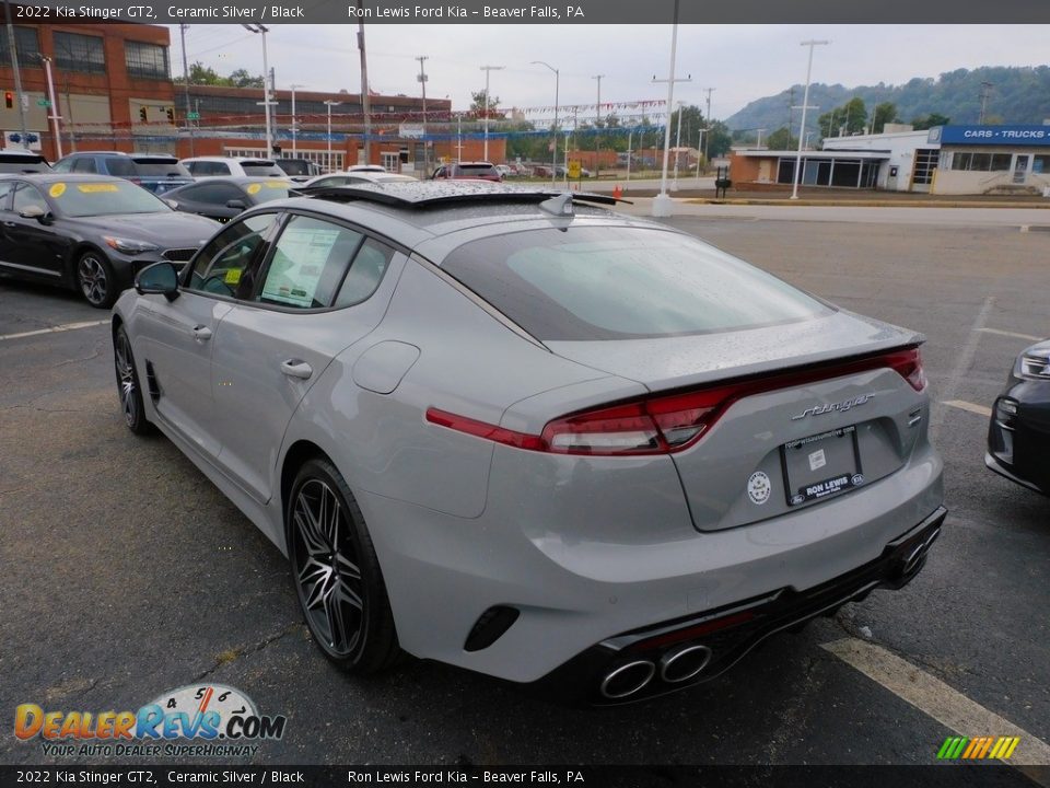 2022 Kia Stinger GT2 Ceramic Silver / Black Photo #5