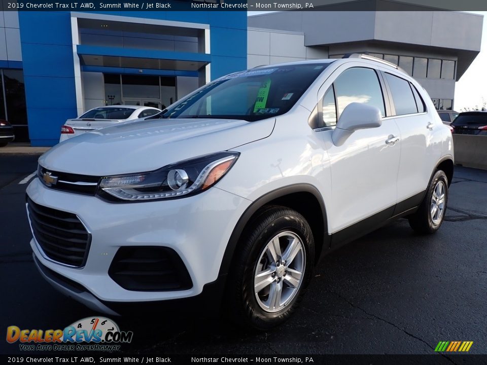 2019 Chevrolet Trax LT AWD Summit White / Jet Black Photo #2