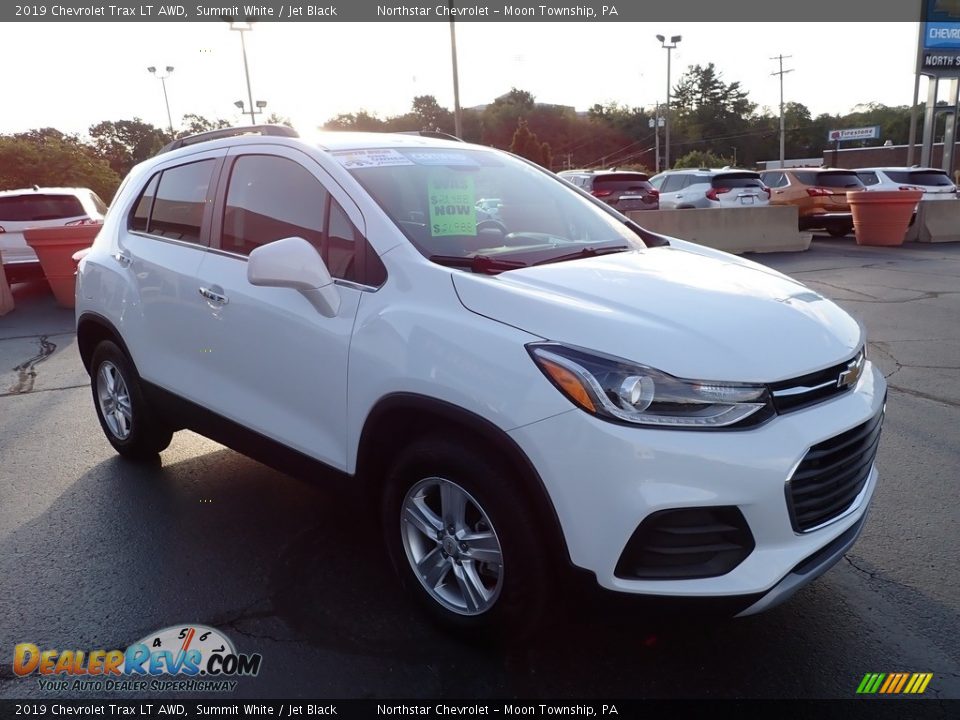 2019 Chevrolet Trax LT AWD Summit White / Jet Black Photo #11