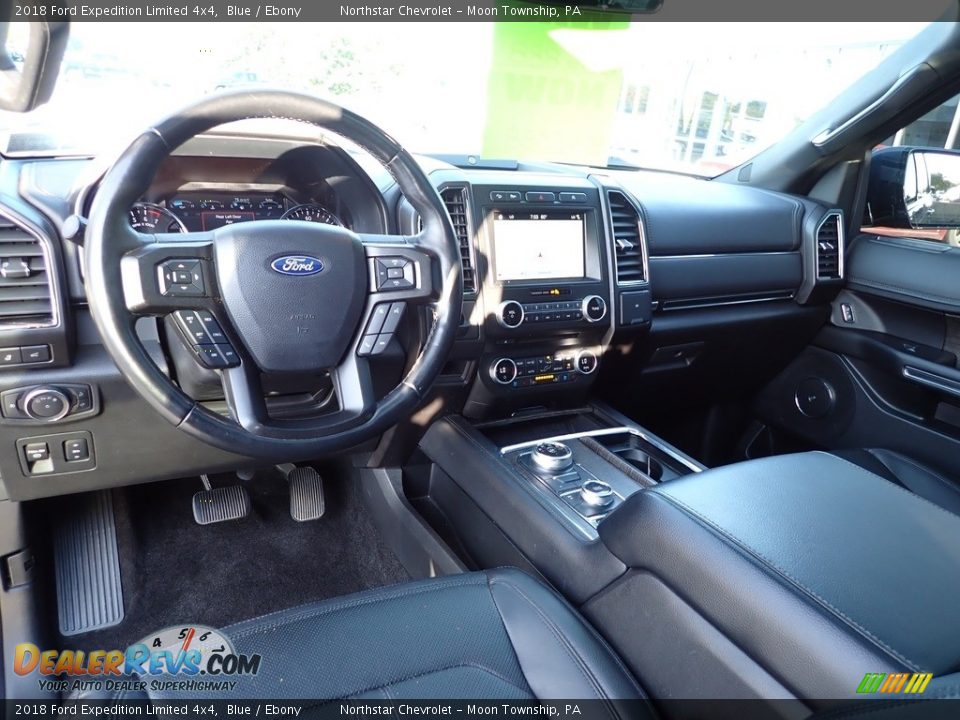 2018 Ford Expedition Limited 4x4 Blue / Ebony Photo #23