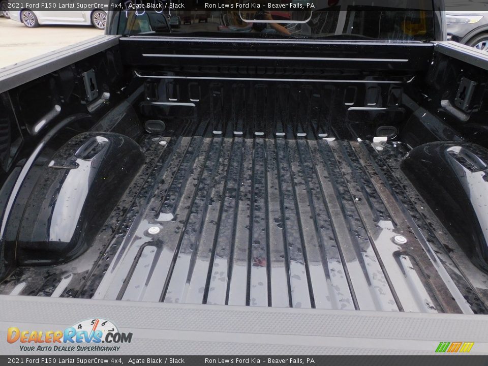 2021 Ford F150 Lariat SuperCrew 4x4 Agate Black / Black Photo #4