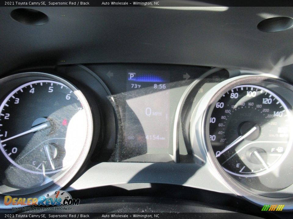 2021 Toyota Camry SE Supersonic Red / Black Photo #16
