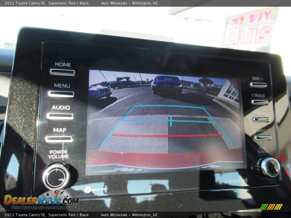 2021 Toyota Camry SE Supersonic Red / Black Photo #18