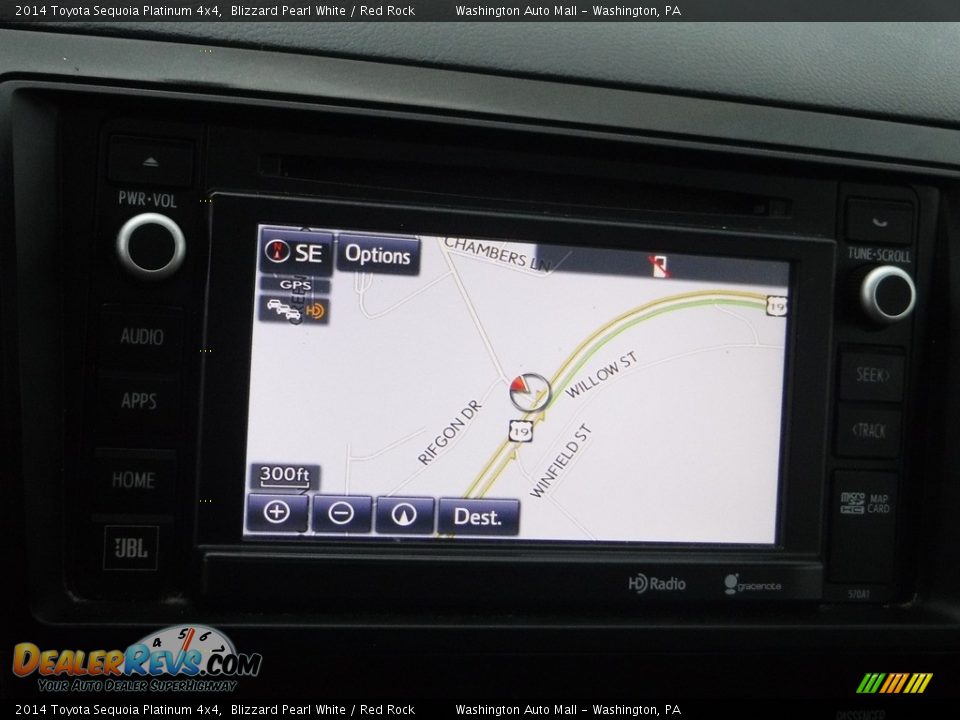 Navigation of 2014 Toyota Sequoia Platinum 4x4 Photo #7