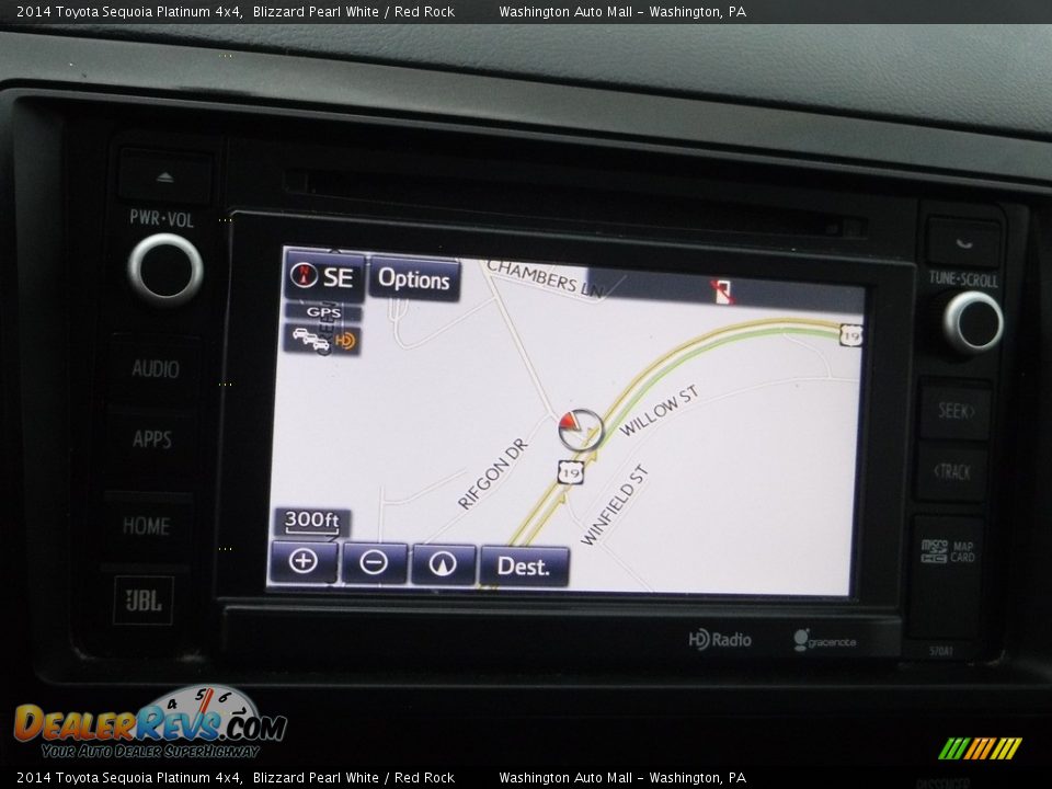 Navigation of 2014 Toyota Sequoia Platinum 4x4 Photo #7