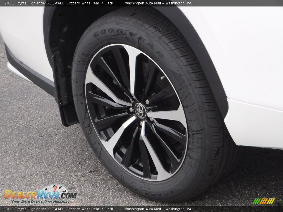 2021 Toyota Highlander XSE AWD Blizzard White Pearl / Black Photo #3