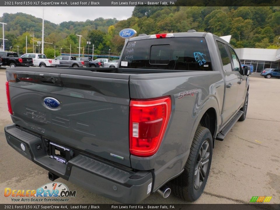 2021 Ford F150 XLT SuperCrew 4x4 Lead Foot / Black Photo #2