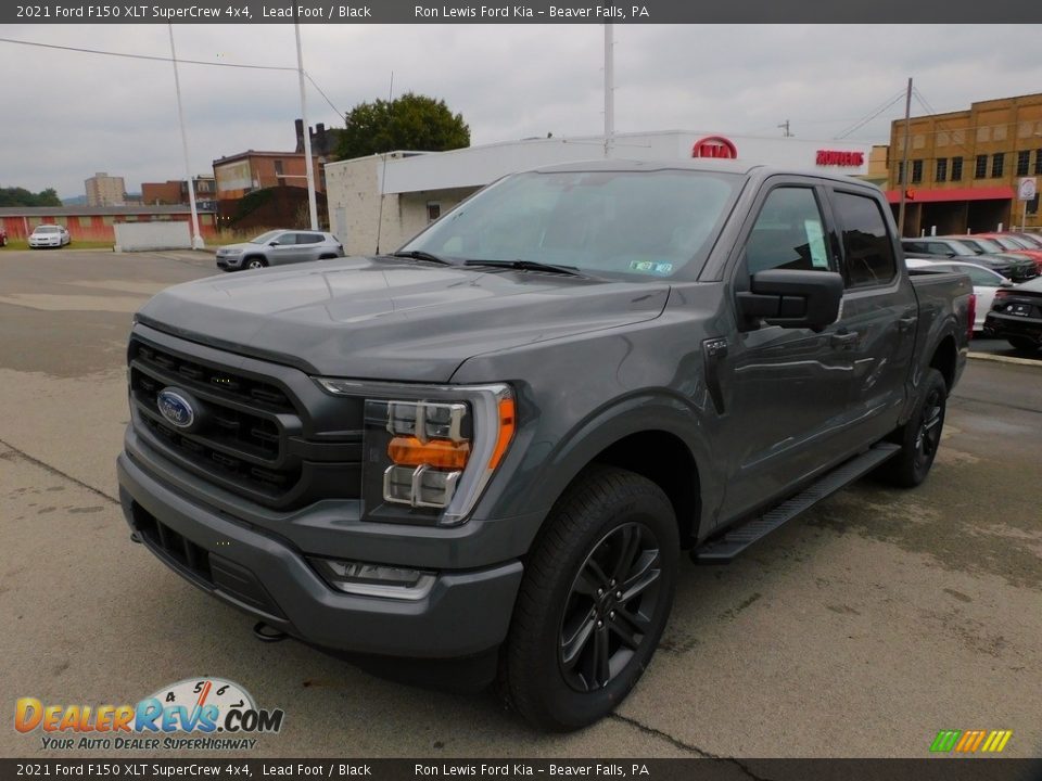 2021 Ford F150 XLT SuperCrew 4x4 Lead Foot / Black Photo #7