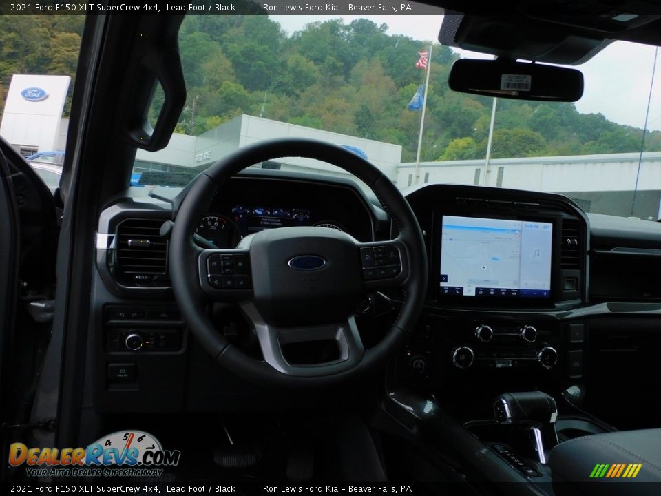 2021 Ford F150 XLT SuperCrew 4x4 Lead Foot / Black Photo #13
