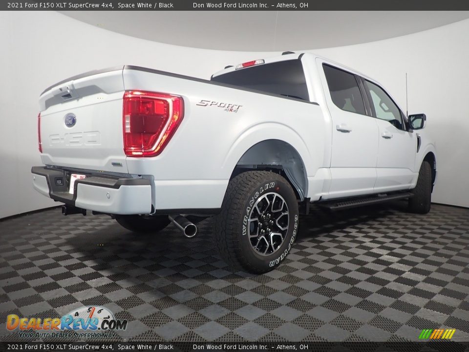 2021 Ford F150 XLT SuperCrew 4x4 Space White / Black Photo #16