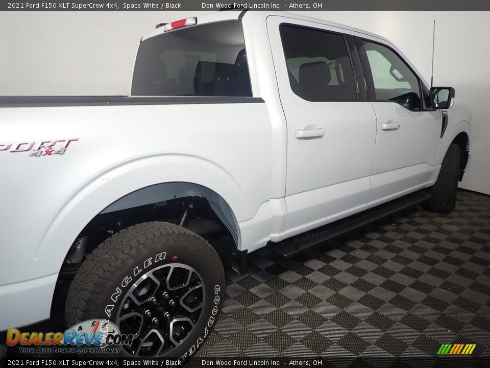 2021 Ford F150 XLT SuperCrew 4x4 Space White / Black Photo #19