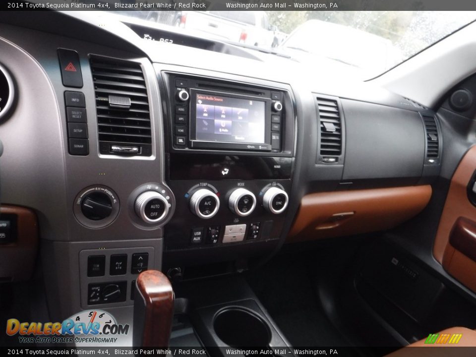 Dashboard of 2014 Toyota Sequoia Platinum 4x4 Photo #28