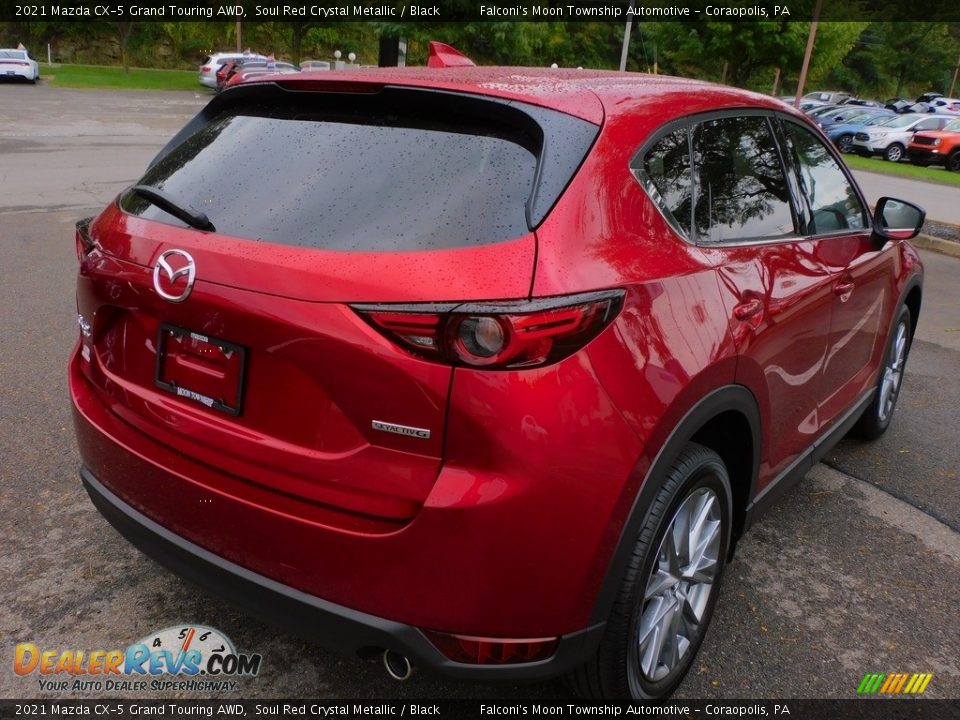 2021 Mazda CX-5 Grand Touring AWD Soul Red Crystal Metallic / Black Photo #2