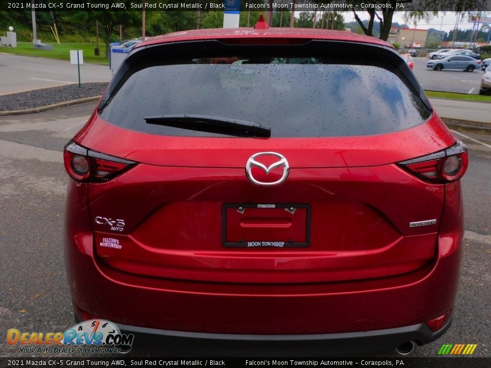 2021 Mazda CX-5 Grand Touring AWD Soul Red Crystal Metallic / Black Photo #3