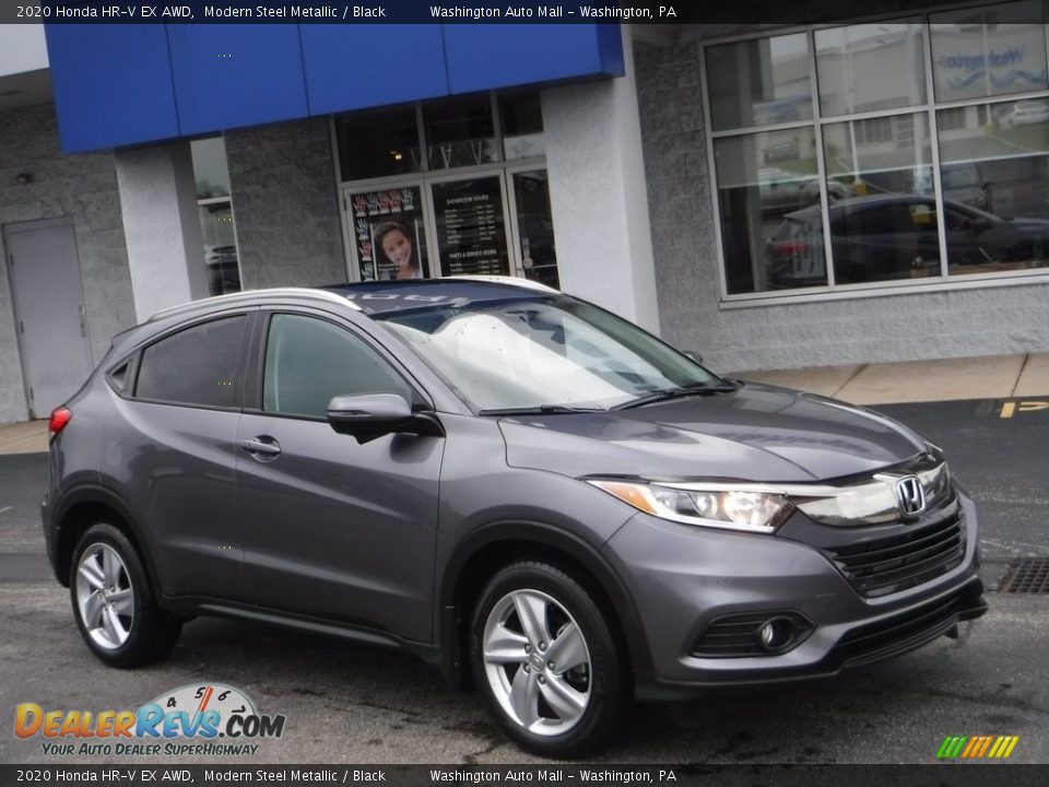 2020 Honda HR-V EX AWD Modern Steel Metallic / Black Photo #1