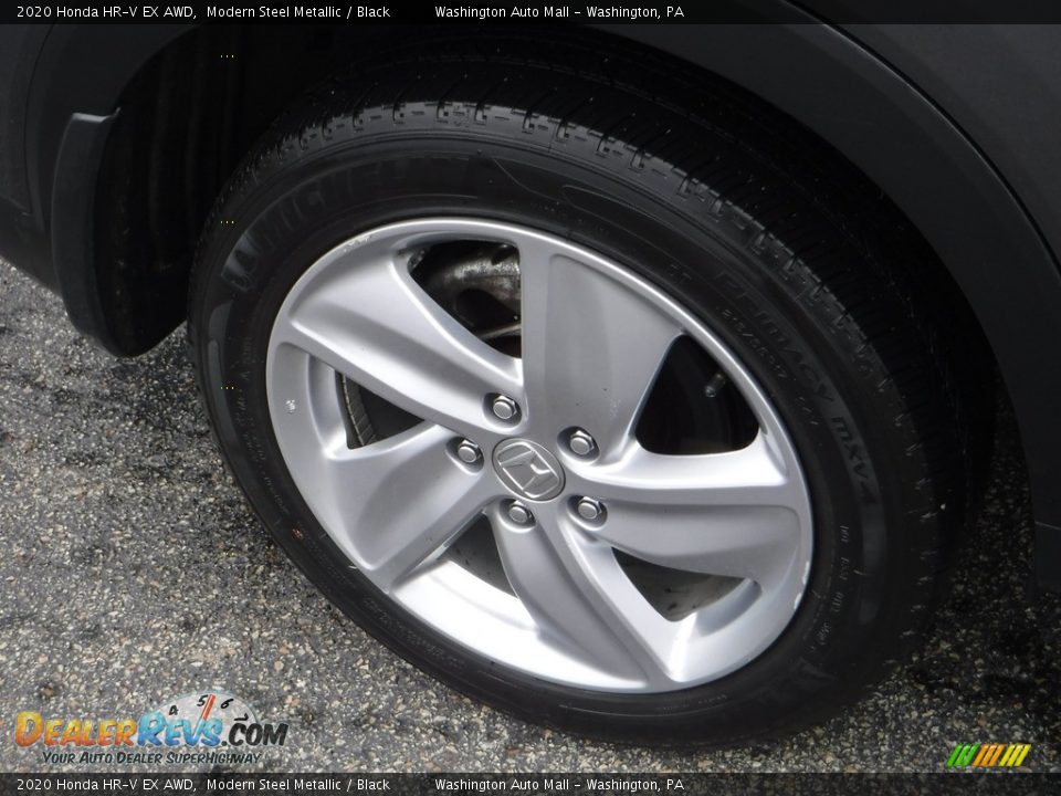 2020 Honda HR-V EX AWD Modern Steel Metallic / Black Photo #3