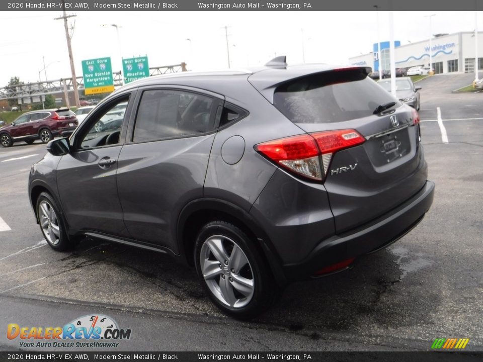2020 Honda HR-V EX AWD Modern Steel Metallic / Black Photo #8
