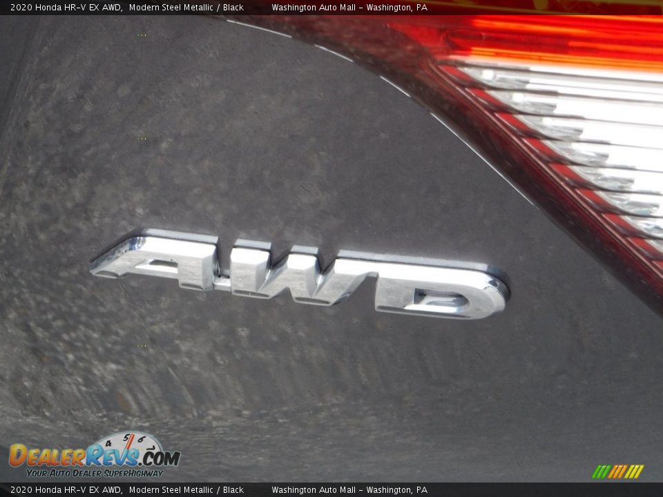 2020 Honda HR-V EX AWD Modern Steel Metallic / Black Photo #11