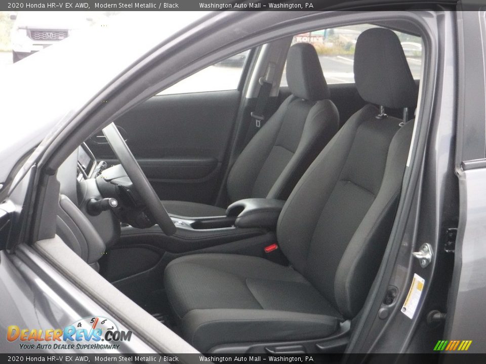 2020 Honda HR-V EX AWD Modern Steel Metallic / Black Photo #14