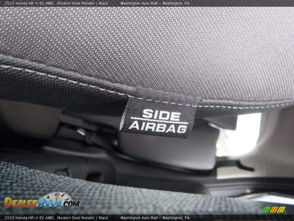 2020 Honda HR-V EX AWD Modern Steel Metallic / Black Photo #15
