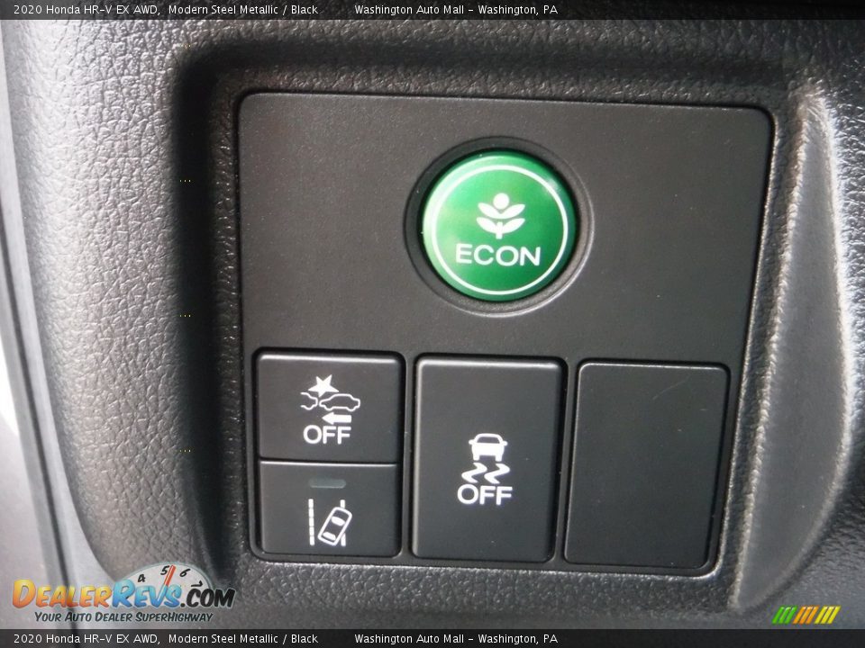 2020 Honda HR-V EX AWD Modern Steel Metallic / Black Photo #16