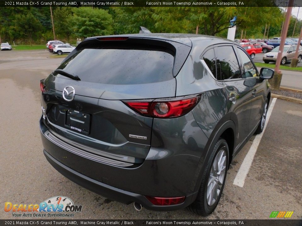 2021 Mazda CX-5 Grand Touring AWD Machine Gray Metallic / Black Photo #2