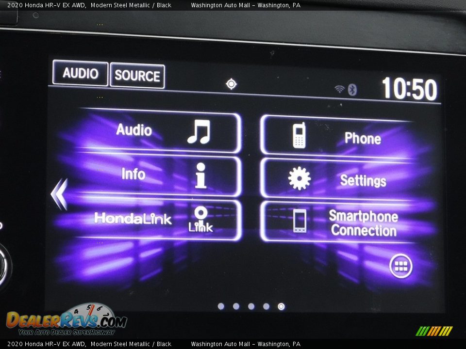 2020 Honda HR-V EX AWD Modern Steel Metallic / Black Photo #19