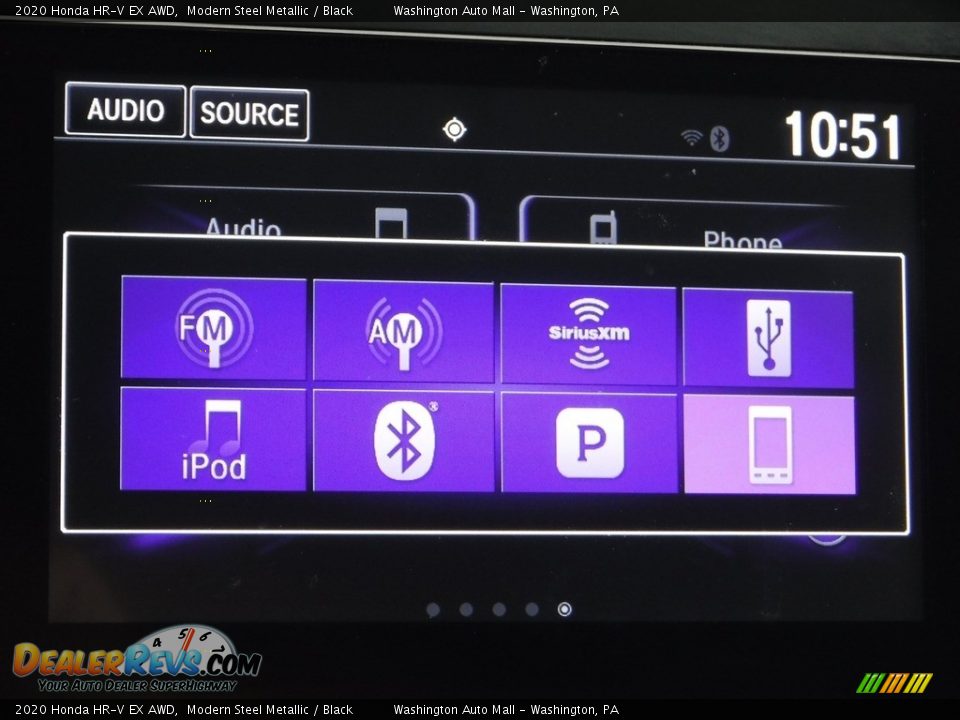 2020 Honda HR-V EX AWD Modern Steel Metallic / Black Photo #20