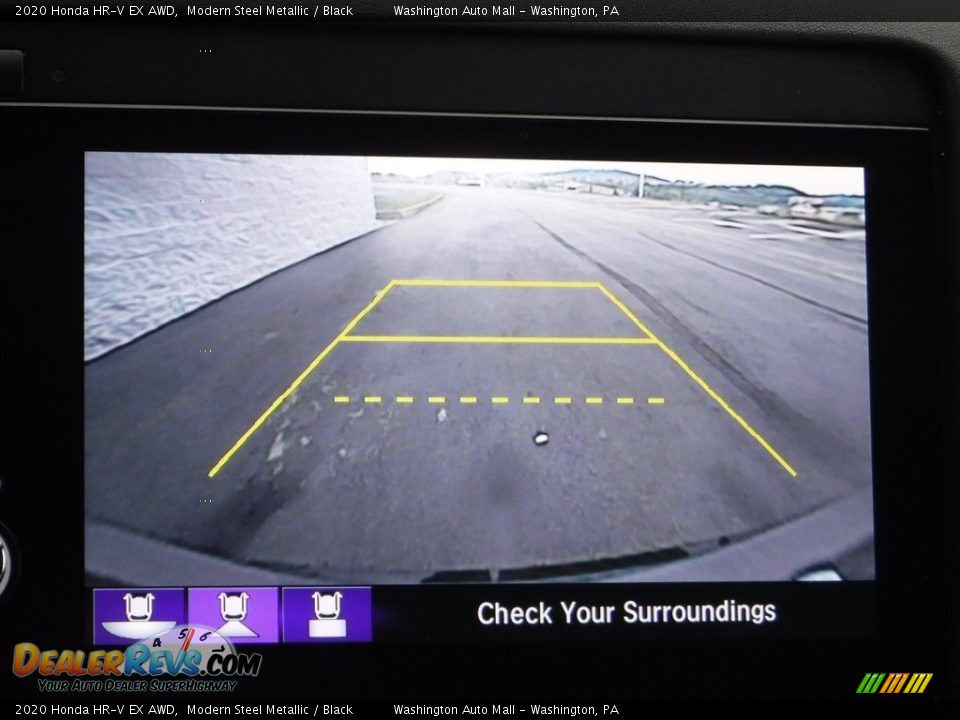 2020 Honda HR-V EX AWD Modern Steel Metallic / Black Photo #21