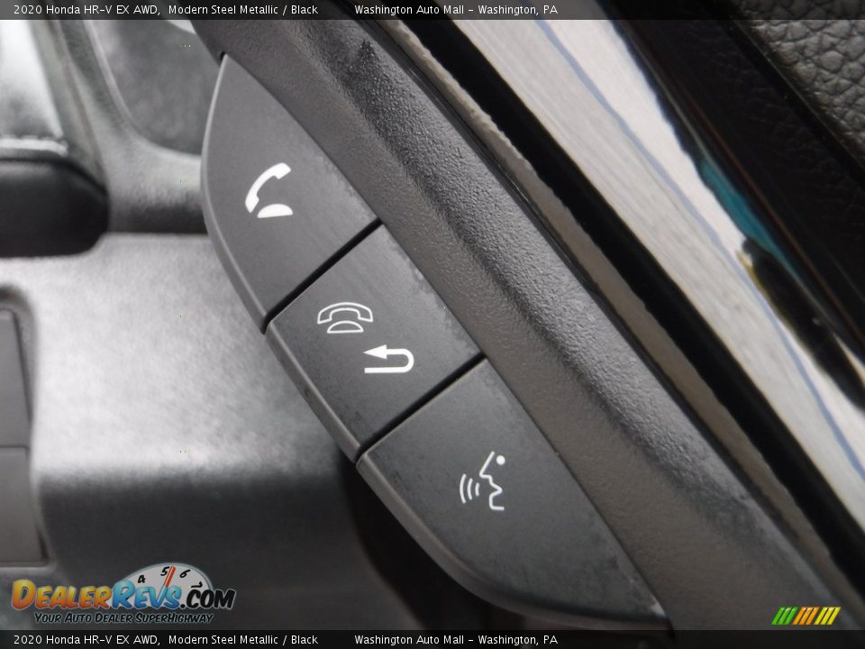 2020 Honda HR-V EX AWD Modern Steel Metallic / Black Photo #25