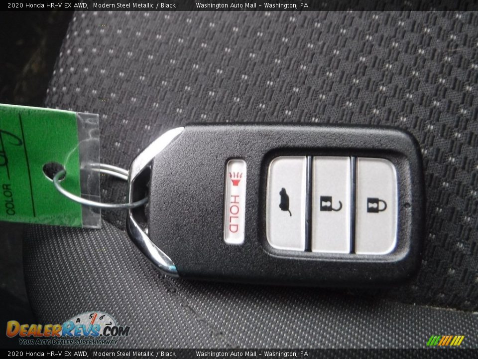 2020 Honda HR-V EX AWD Modern Steel Metallic / Black Photo #28