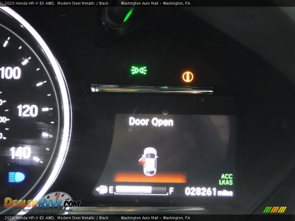 2020 Honda HR-V EX AWD Modern Steel Metallic / Black Photo #30
