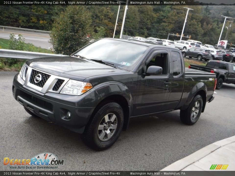 2013 Nissan Frontier Pro-4X King Cab 4x4 Night Armor / Graphite/Steel Pro-4X Photo #13