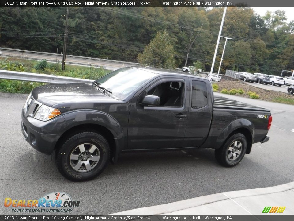 2013 Nissan Frontier Pro-4X King Cab 4x4 Night Armor / Graphite/Steel Pro-4X Photo #14