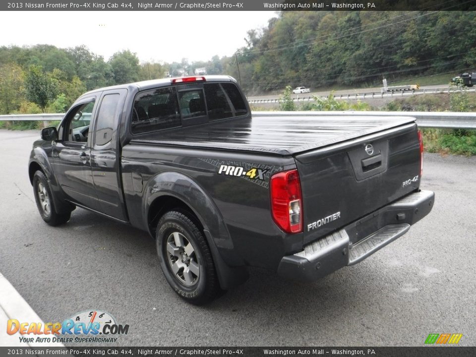 2013 Nissan Frontier Pro-4X King Cab 4x4 Night Armor / Graphite/Steel Pro-4X Photo #15