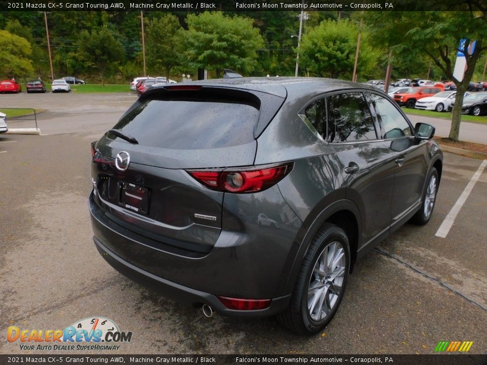 2021 Mazda CX-5 Grand Touring AWD Machine Gray Metallic / Black Photo #2