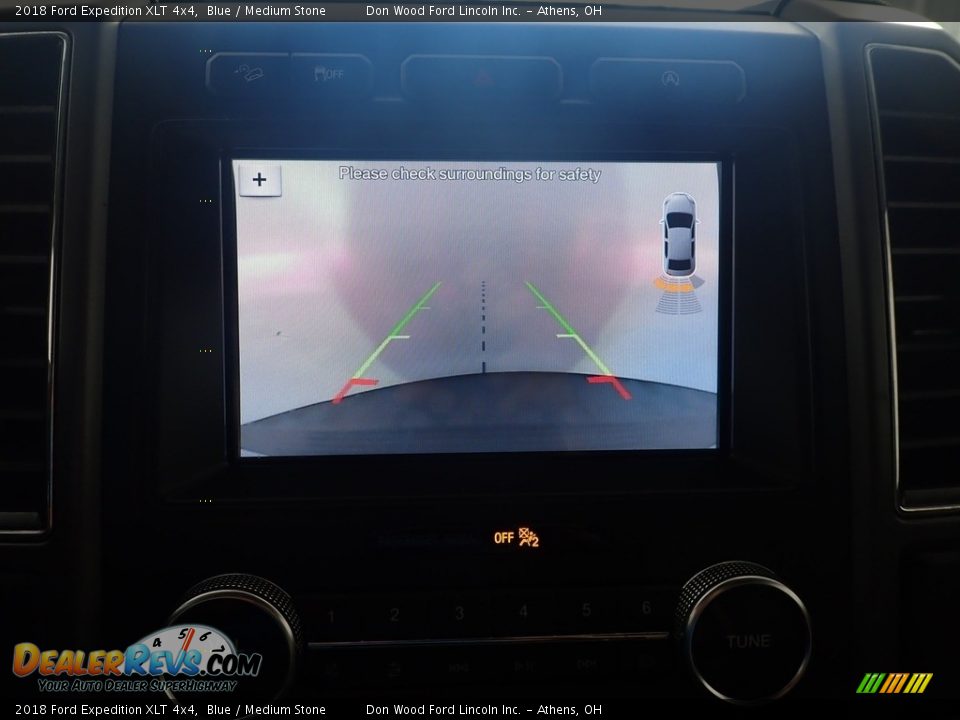 2018 Ford Expedition XLT 4x4 Blue / Medium Stone Photo #5