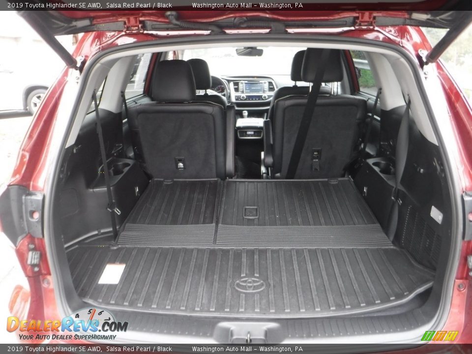 2019 Toyota Highlander SE AWD Salsa Red Pearl / Black Photo #32