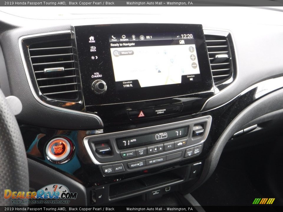 2019 Honda Passport Touring AWD Black Copper Pearl / Black Photo #24
